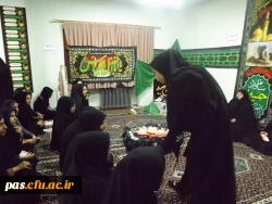 برگزاری مراسم سوگواری ایام محرم در پردیس الزهرا (س) سمنان