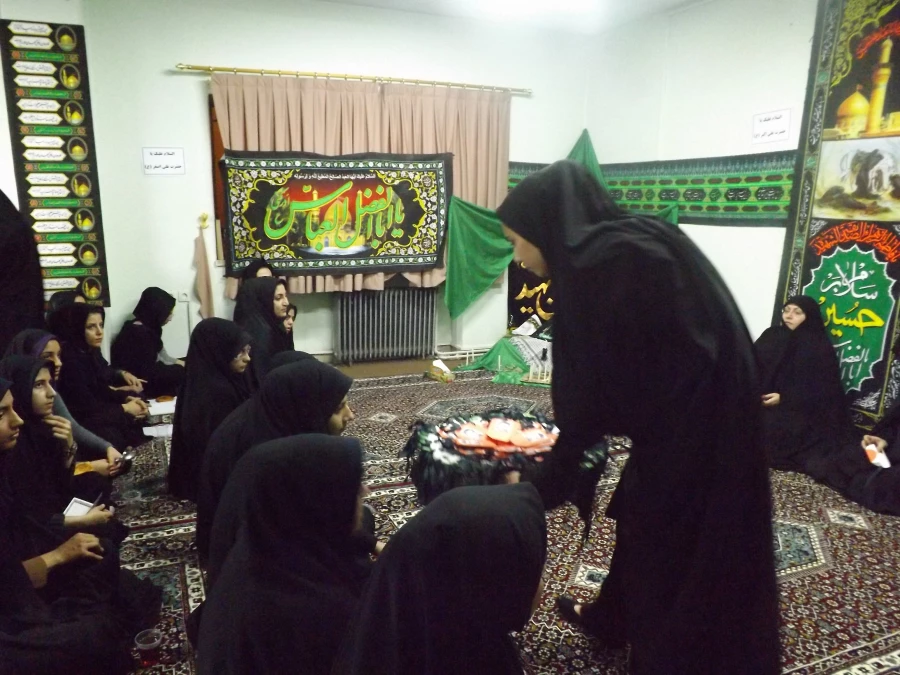 برگزاری مراسم سوگواری ایام محرم در پردیس الزهرا (س) سمنان