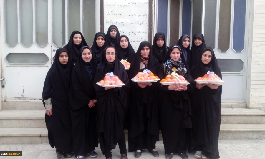 ملاقات جمعی از دانشجو معلمان پردیس الزهرا(س) سمنان با سالمندان