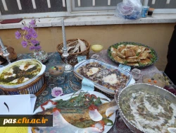 جشنواره غذاهای ایرانی در هفته آموزش