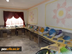 برگزاری نمایشگاه کتاب به مناسبت هفته ی آموزش