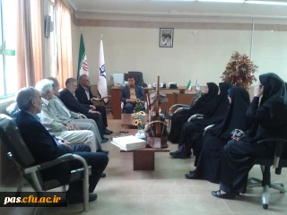 نشست مسئولین اداره آموزش و پرورش استان سمنان و پردیس الزهرا(س) سمنان