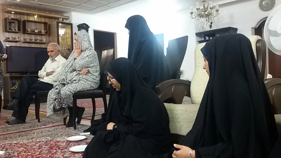 دیدار با خانواده شهدا