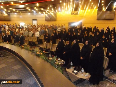 حضور دکتر صافی در مراسم آغاز سال تحصیلی دانشگاه فرهنگیان سمنان