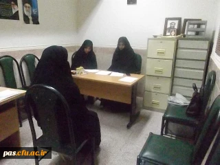 مصاحبه بسیج دانشجویی دانشگاه فرهنگیان پردیس الزهرا (س) سمنان با دانشجویان متقاضی فعالیت در بسیج دانشجویی