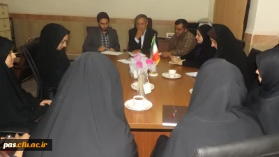 نشست صمیمی سرپرست مدیریت استانی دانشگاه فرهنگیان استان سمنان با دانشجویان پردیس الزهرا (س) سمنان