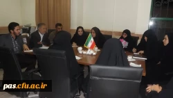 نشست صمیمی سرپرست مدیریت استانی دانشگاه فرهنگیان استان سمنان با دانشجویان پردیس الزهرا (س) سمنان