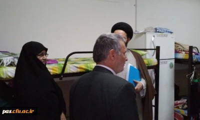 دیدار نماینده دفتر نهاد مقام معظم رهبری با دانشجویان در خوابگاه پردیس الزهرا (س) سمنان