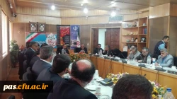 دیدار مدیریت استانی دانشگاه فرهنگیان ،سرپرست پردیس الزهرا س سمنان  و مسئولین آموزش و پرورش استان با استاندار سمنان 3