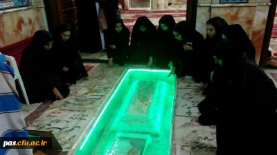 عطرافشانی مزار مطهر شهدای امامزاده یحیی (ع) سمنان