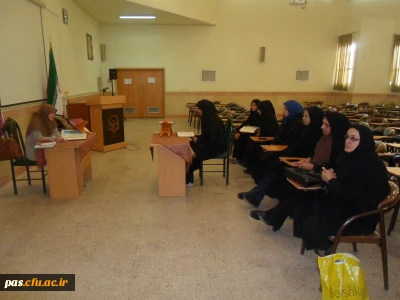 حضور سرپرست و معاونت محترم پردیس الزهرا(س) سمنان از روند برگزاری مسابقات شفاهی قرآن و عترت جشنواره فرهنگی