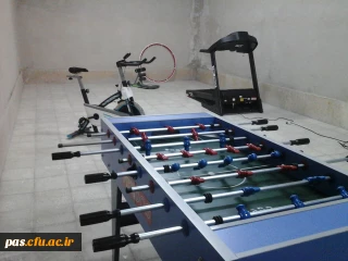 تجهیز خوابگاه پردیس الزهرا (س) سمنان  به وسایل ورزشی