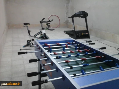 تجهیز خوابگاه پردیس الزهرا (س) سمنان  به وسایل ورزشی