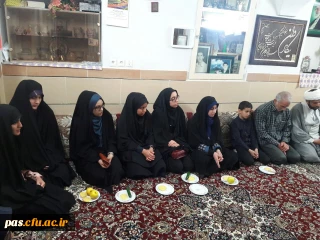 دیدار با خانواده معزز شهید حاج محمود اخلاقی به مناسبت هفته معلم