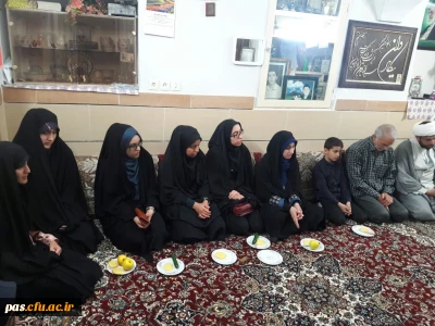 دیدار با خانواده معزز شهید حاج محمود اخلاقی به مناسبت هفته معلم