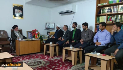 دیدار سرپرست مدیریت استانی،مسئول نهاد نمایندگی ،کارکنان و تعدادی از دانشجویان با نماینده ولی فقیه در استان
