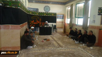 مراسم عزاداری دهه اول محرم با حضور همکاران پردیس های دانشگاه فرهنگیان سمنان در پردیس الزهرا (س) برگزار گردید