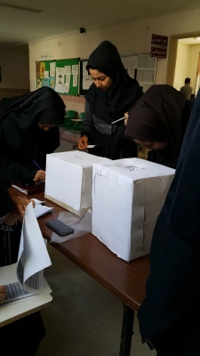 انتخابات شورای صنفی و انجمن ورزشی خوابگاه