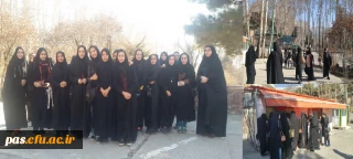 بازدید دانشجومعلمان پردیس الزهرا (س) سمنان از موزه کاخ سعد آباد