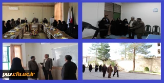 بازدید مدیرکل محترم امور دانشجویان و کارشناس دانشجویی سازمان مرکزی دانشگاه فرهنگیان از پردیس الزهرا (س) سمنان