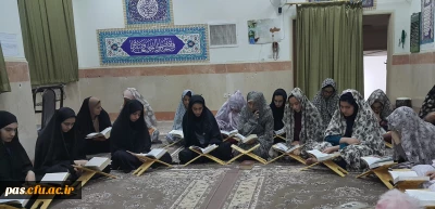 برگزاری محفل انس با قرآن در سرای دانشجویی پردیس الزهرا (س)