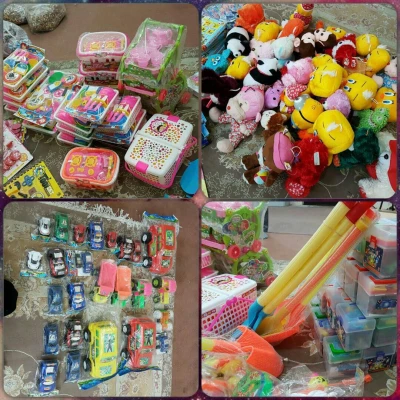 اهدای هدیه به کودکان زلزله زده کرمانشاه