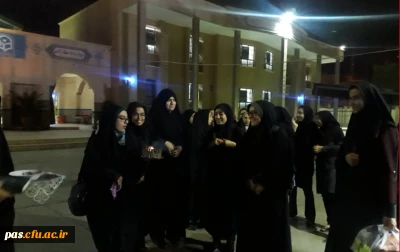 بازگشت دانشجو معلمان از کربلای معلی (اربعین )