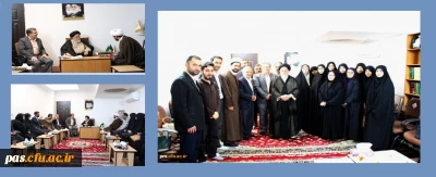 دیدار با نماینده ولی فقیه آیت الله شاهچراغی