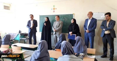 بازدید از مدارس مجری کارورزی با حضور مسئولین استانی و شهرستانی آموزش و پرورش سمنان