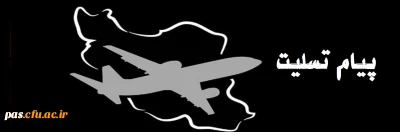 پیام تسلیت

سانحه هوایی